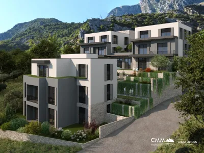 Apartments in a developing complex in Kotor