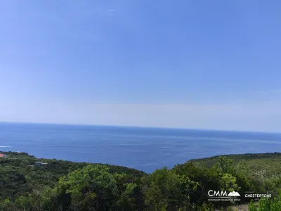 Plot for construction with a view of the sea in the area of Zagora