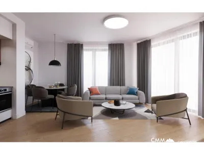 An exquisite apartment with an area of 69 m² in Becici