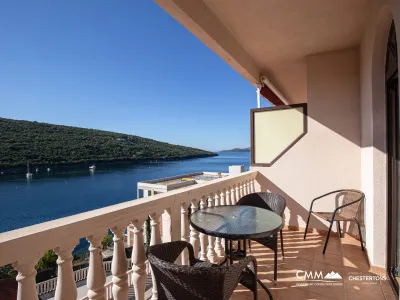 Cozy Seafront Apartment in Bigovo — with Terrace and Stunning Sea View