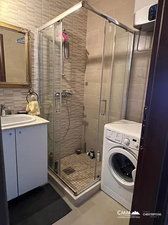 Spacious Apartment with Sea View in Tivat, Mažina Area