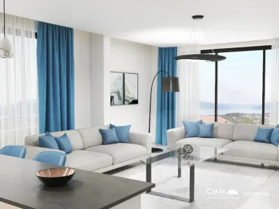 Apartments in a complex with swimmig pool in Kotor