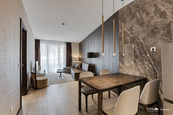 A luxuriously furnished apartment for sale in Bečići – an opportunity not to be missed.