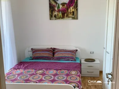 Modern Two-Bedroom Apartment with Sea View in Becici