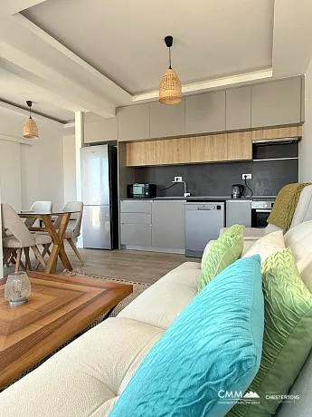 Three-bedroom apartment in Tivat