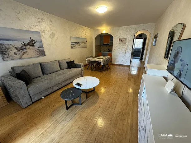 Modern apartment in Pržno, 46 m², near the sea