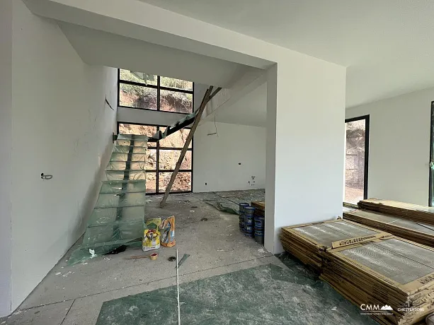 New villa with panoramic sea view in Buljarica