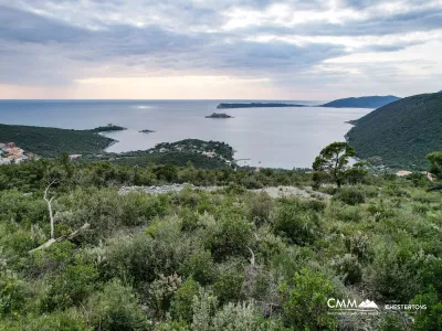 Urbanized land for sale in Žanjice – exclusive location with sea view