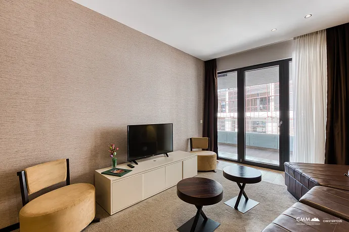 A luxuriously furnished apartment for sale in Bečići – an opportunity not to be missed.