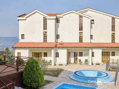 four-storey townhouse in the residential complex