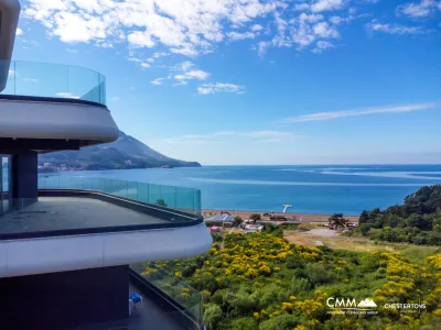 New residental complex on the first line, Becici