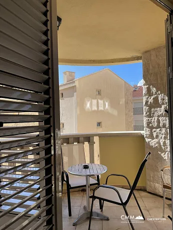 Modern apartment in Pržno, 46 m², near the sea