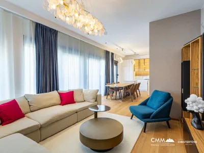 Penthouse in new building in Becici near the sea