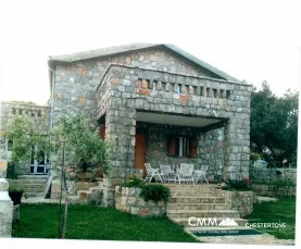A villa with wonderful sea view in Lustica