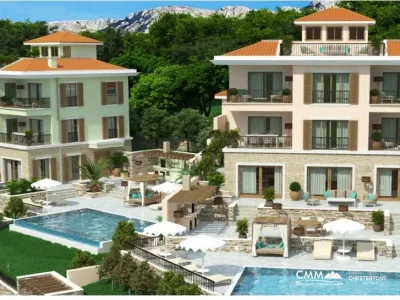 Two villas with swimming pools in Blizikuce