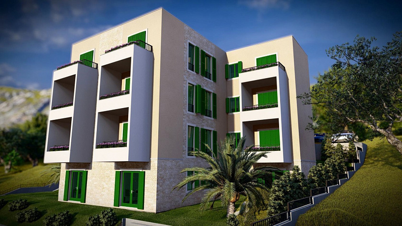 Apartments for sale in a new complex in Kumbor