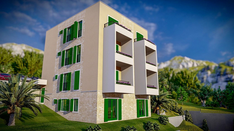 Apartments for sale in a new complex in Kumbor