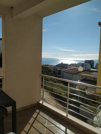 Two-bedroom apartment with sea view in Ulcinj