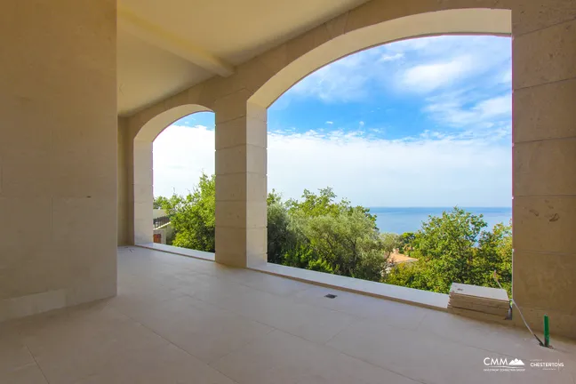 Two magnificent villas, exquisitely designed and with unrivaled views of the sparkling sea.