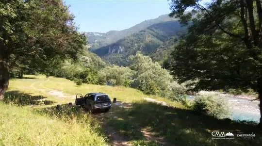 Plot on the bank of the river Tara