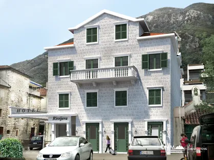 For sale plot in Kotor Prcanj on the first line to the sea