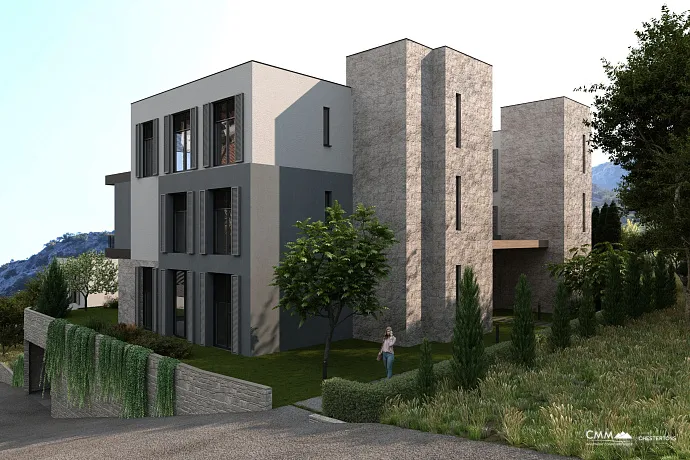  Apartments in a developing complex in Kotor