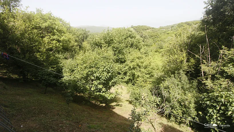 House with a large plot near Kotor