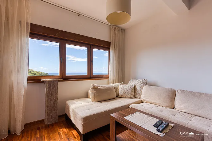 Cozy One-Bedroom Apartment with Sea View — Petrovac, 44 m²