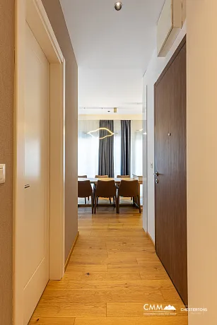 Penthouse in new building in Becici near the sea