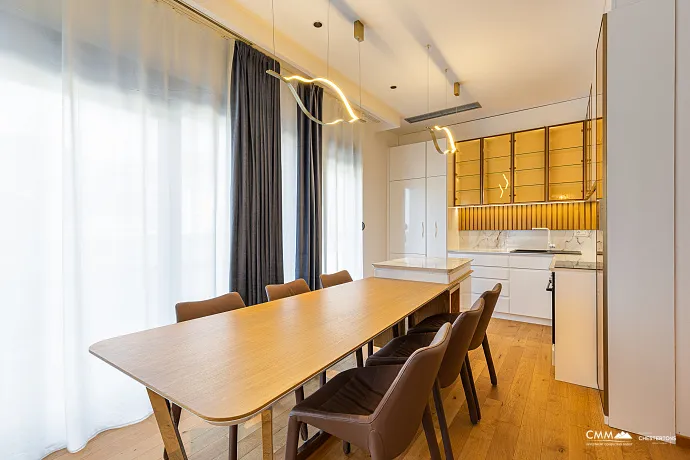 Penthouse in new building in Becici near the sea
