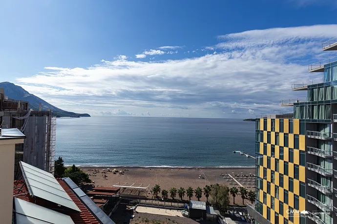 Lux apartments in Becici in an exclusive location