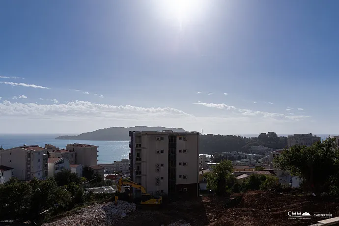 One-bedroom apartment with garage, Bečići