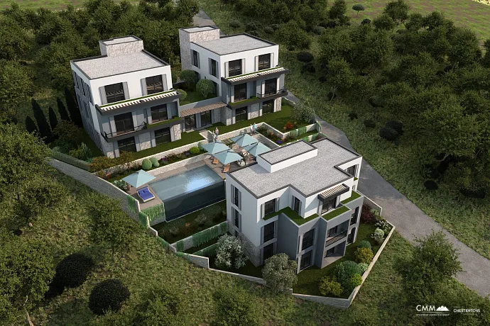  Apartments in a developing complex in Kotor