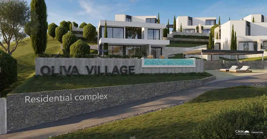 6902 Villas with a swimming pool in a residential complex in a quiet area
