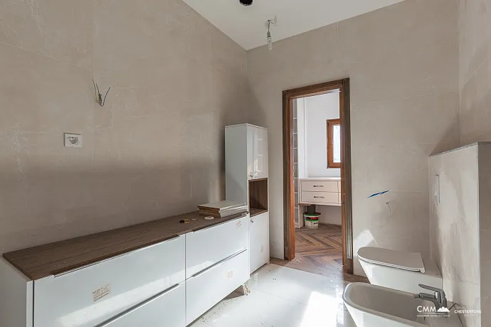 A luxurious three-story villa on the first sea line in  Kotor