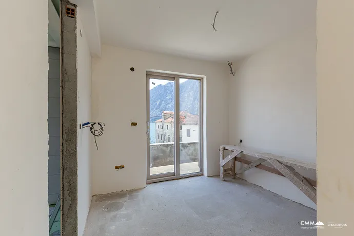 Three-storey house with a view of  the Bay of Kotor