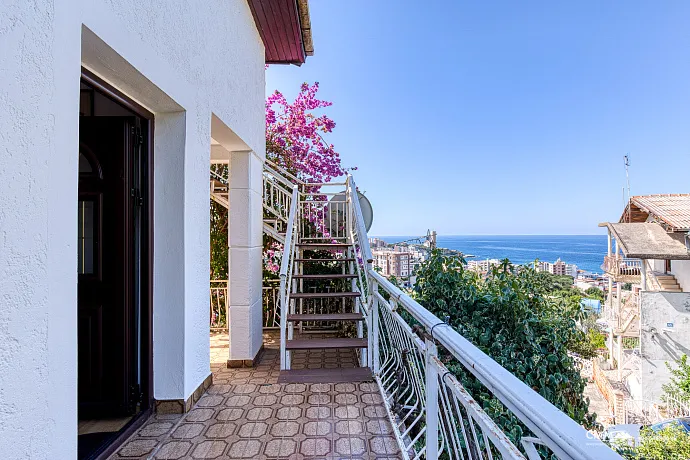 House in Dobra Voda with panoramic sea views