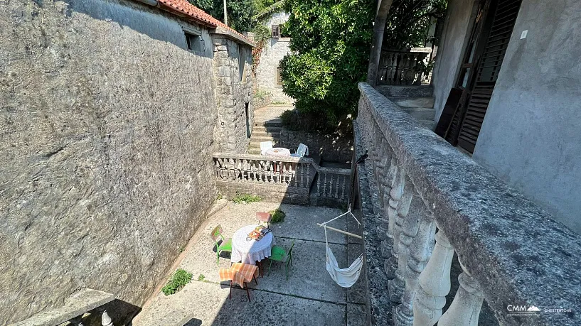 Three houses in the charming village of Klinci on the Lustica peninsula