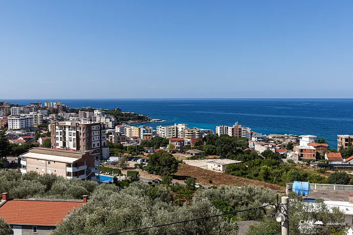 House in Dobra Voda with panoramic sea views