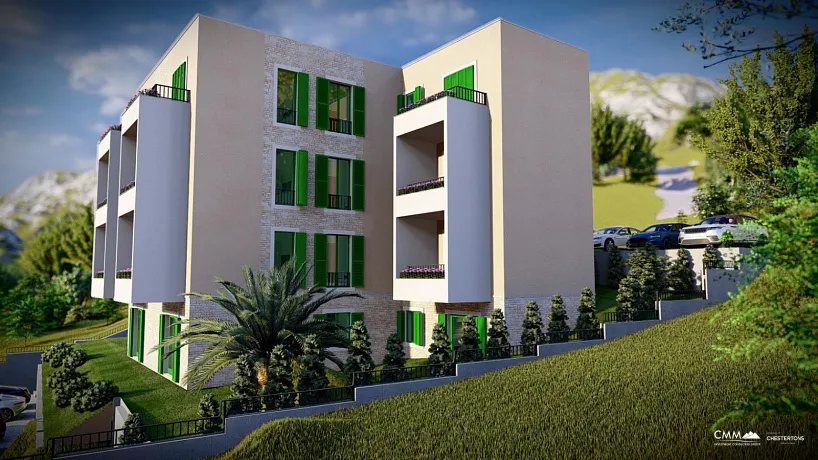 Apartments for sale in a new complex in Kumbor