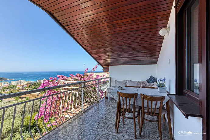 House in Dobra Voda with panoramic sea views
