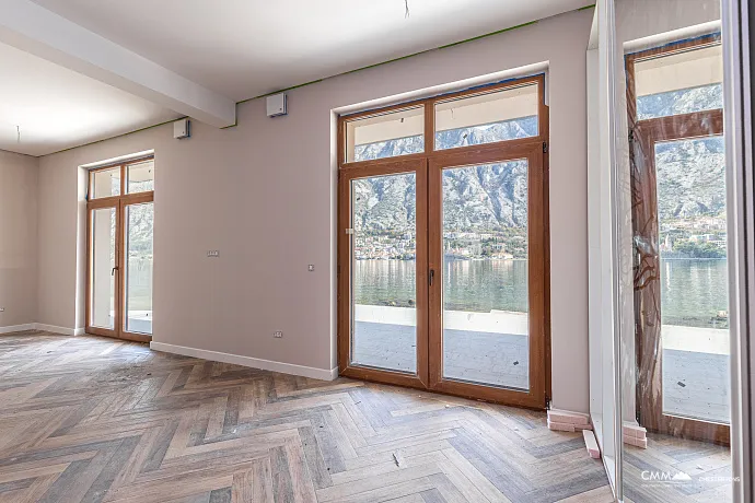 A luxurious three-story villa on the first sea line in  Kotor