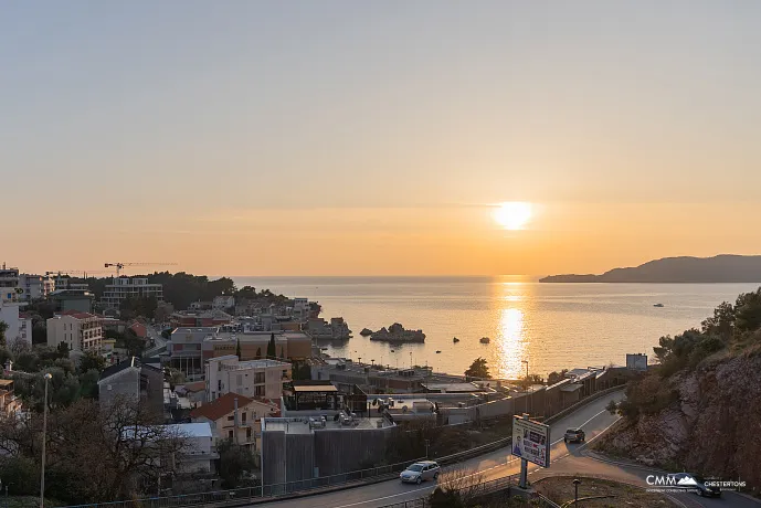 160 m² Sea View Apartment — Pržno, Budva Riviera