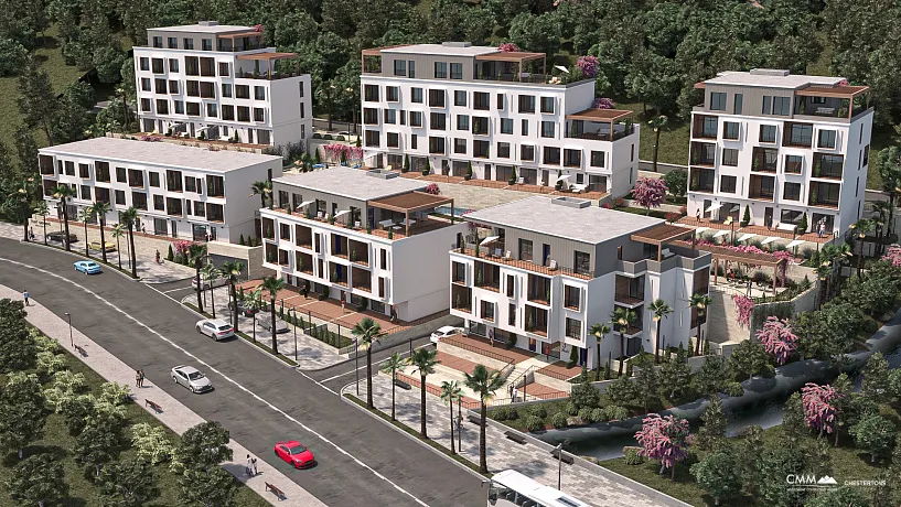 Beautiful Apartments in Tivat Complex