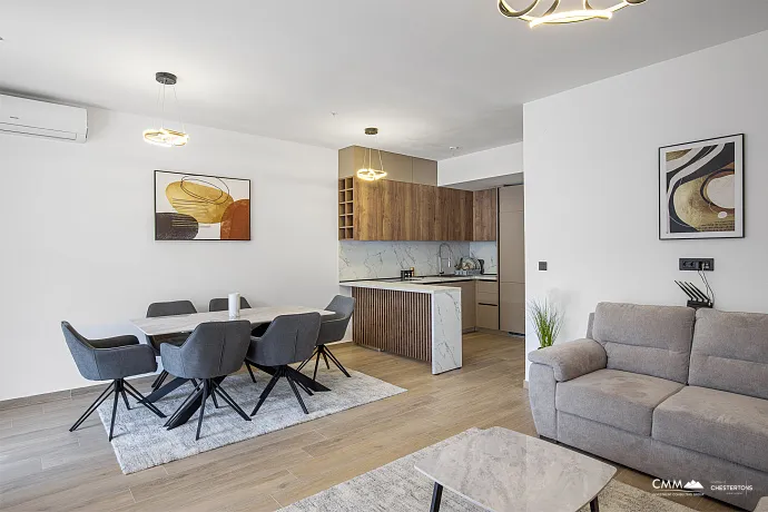 Apartment on the 1nd floor, 81 m², with 2 bedrooms and 2 bathrooms