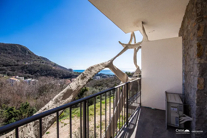 47 m² Apartment with a Beautiful View of Sveti Stefan