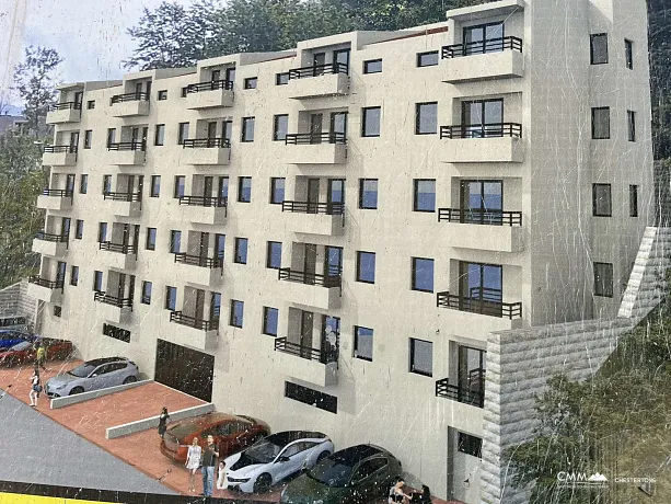 Apartments in a new building in a quiet part of town