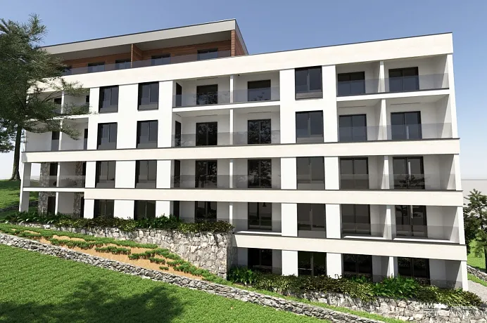 Apartments in a new building in Becici: from one to three bedrooms