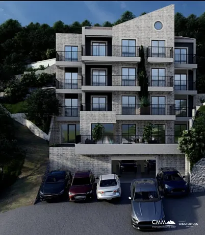 Two apartments for sale near the sea in Budva, Kamenovo