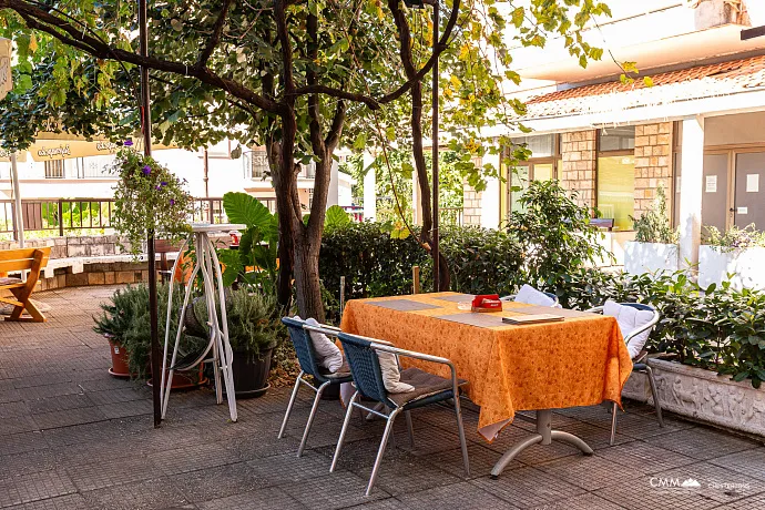 A restaurant in the center of Budva